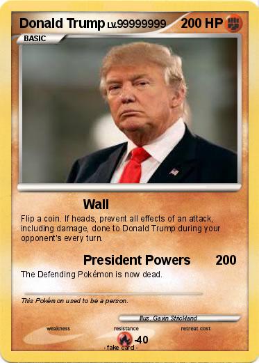 Pokemon Donald Trump