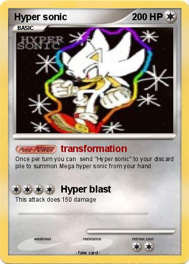 Pokemon Hyper sonic