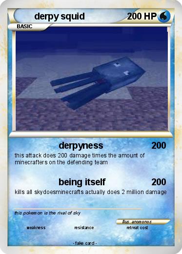 Pokemon derpy squid