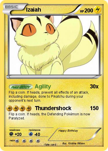 Pokemon Izaiah