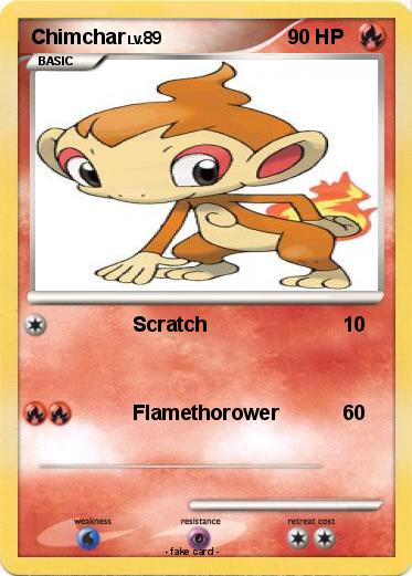 Pokemon Chimchar