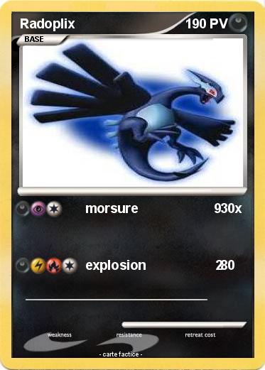Pokemon Radoplix