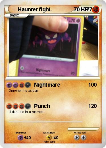 Pokemon Haunter fight.                      777