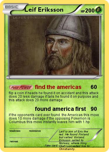 Pokemon Leif Eriksson