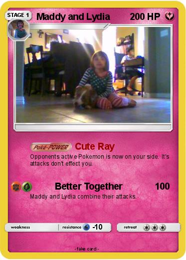 Pokemon Maddy and Lydia