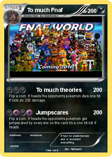 Pokemon To much Fnaf
