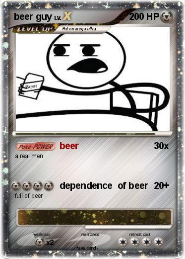 Pokemon beer guy