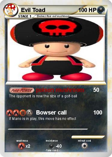 Pokemon Evil Toad