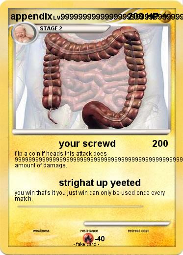 Pokemon appendix