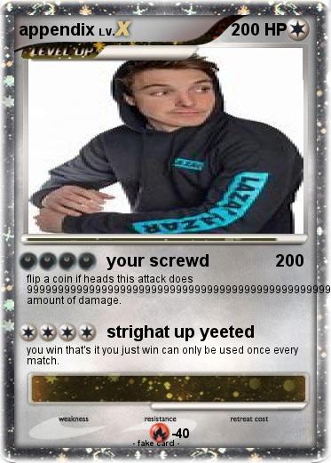 Pokemon appendix