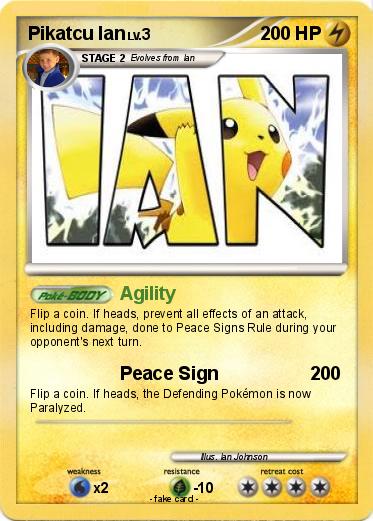 Pokemon Pikatcu Ian