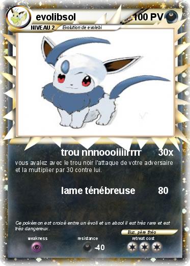 Pokemon evolibsol