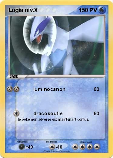 Pokemon Lugia niv.X