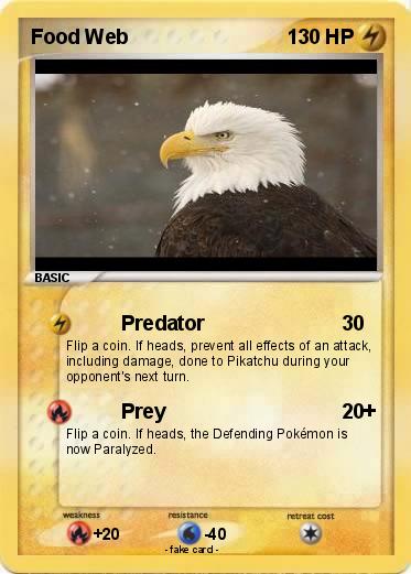 Pokemon Food Web