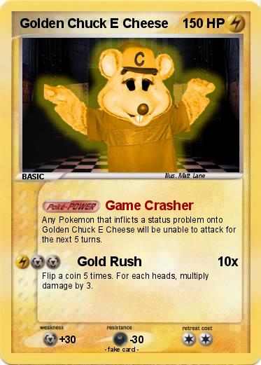 Pokemon Golden Chuck E Cheese