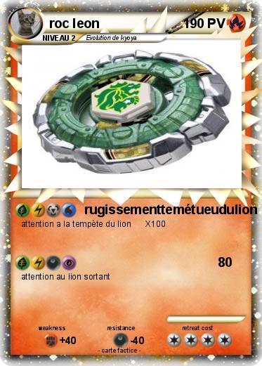 Pokemon roc leon