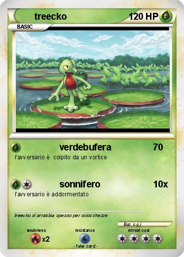 Pokemon treecko