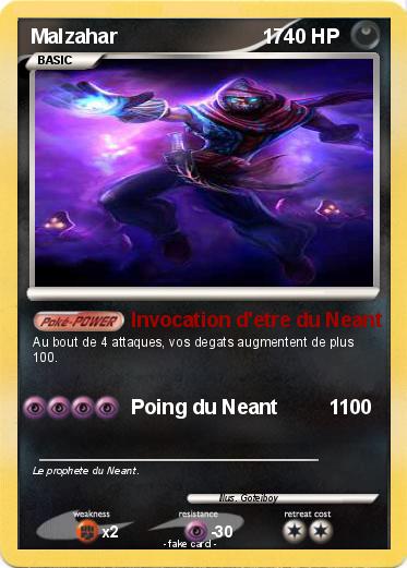 Pokemon Malzahar                          17