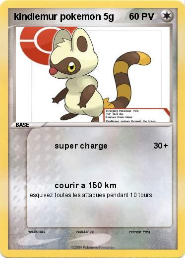 Pokemon kindlemur pokemon 5g
