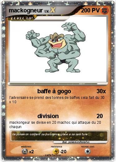 Pokemon mackogneur