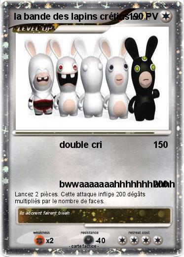 Pokemon la bande des lapins crétins
