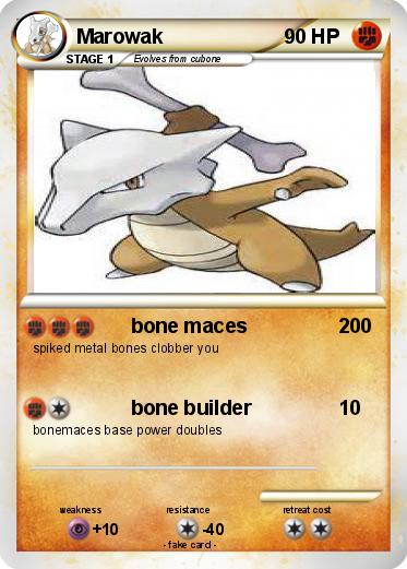 Pokemon Marowak