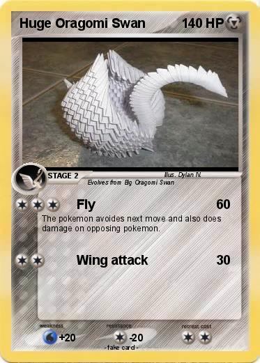 Pokemon Huge Oragomi Swan