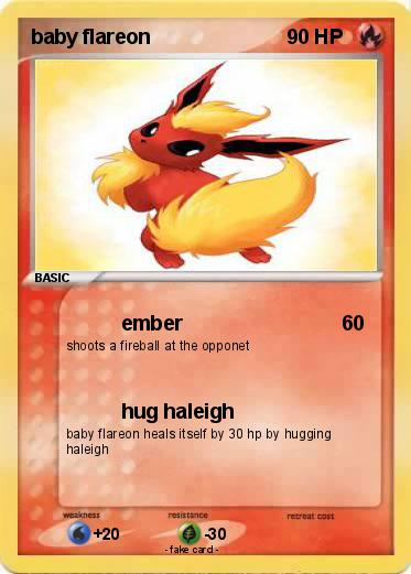 Pokemon baby flareon