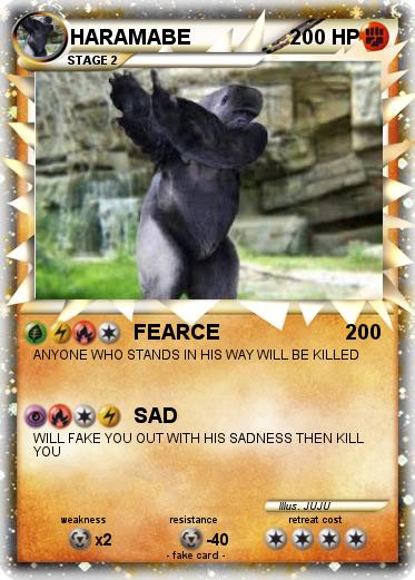 Pokemon HARAMABE