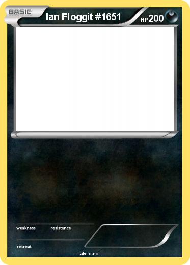 Pokemon Ian Floggit #1651