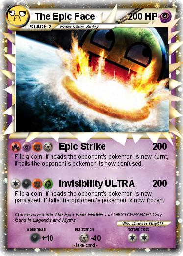 Pokemon The Epic Face