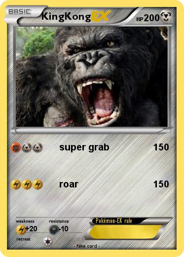 Pokemon KingKong