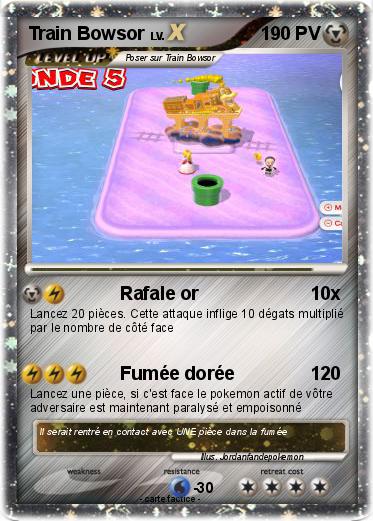 Pokemon Train Bowsor