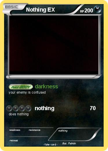 Pokemon Nothing EX