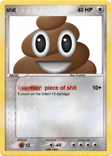 Pokemon shit