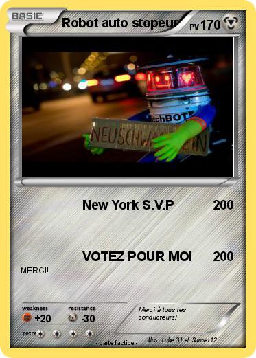 Pokemon Robot auto stopeur