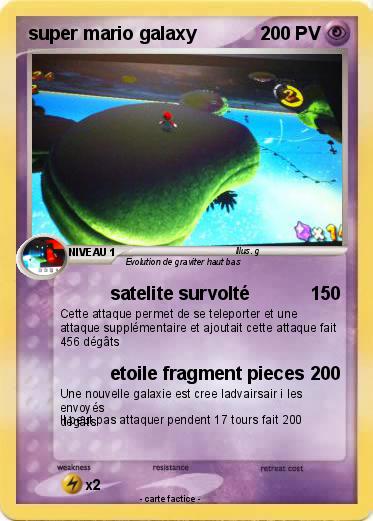 Pokemon super mario galaxy