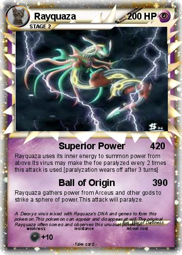 Pokemon Rayquaza