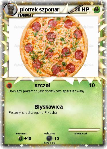 Pokemon piotrek szponar