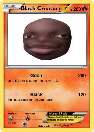 Pokemon Black Creature