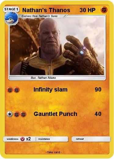 Pokemon Nathan's Thanos