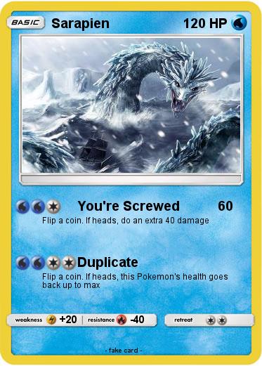 Pokemon Sarapien