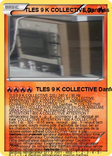Pokemon TLES 9 K COLLECTIVE Danfoss ™