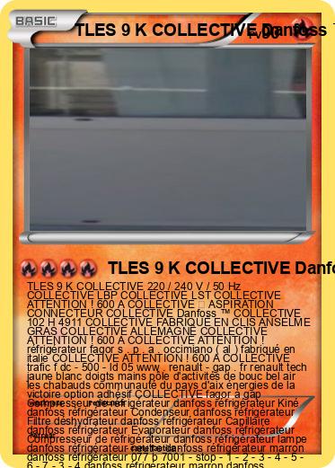 Pokemon TLES 9 K COLLECTIVE Danfoss ™