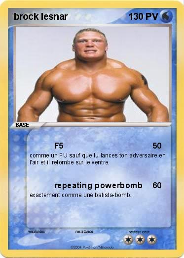 Pokemon brock lesnar