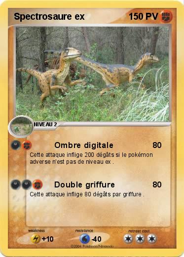 Pokemon Spectrosaure ex