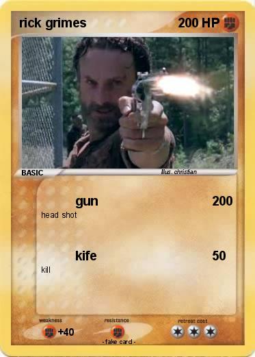 Pokemon rick grimes