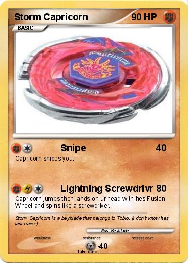 Pokemon Storm Capricorn