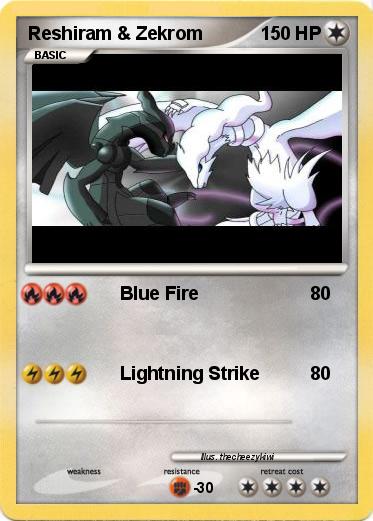 Pokemon Reshiram & Zekrom