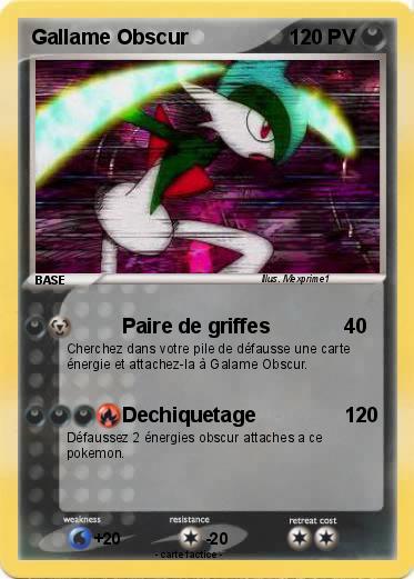 Pokemon Gallame Obscur